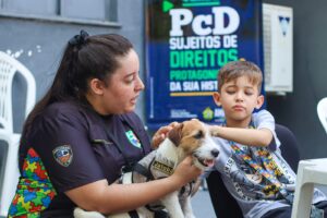 Imagem da notícia - Setembro Verde: SEPcD divulga resultado para atividade lúdica com cães da Polícia Militar
